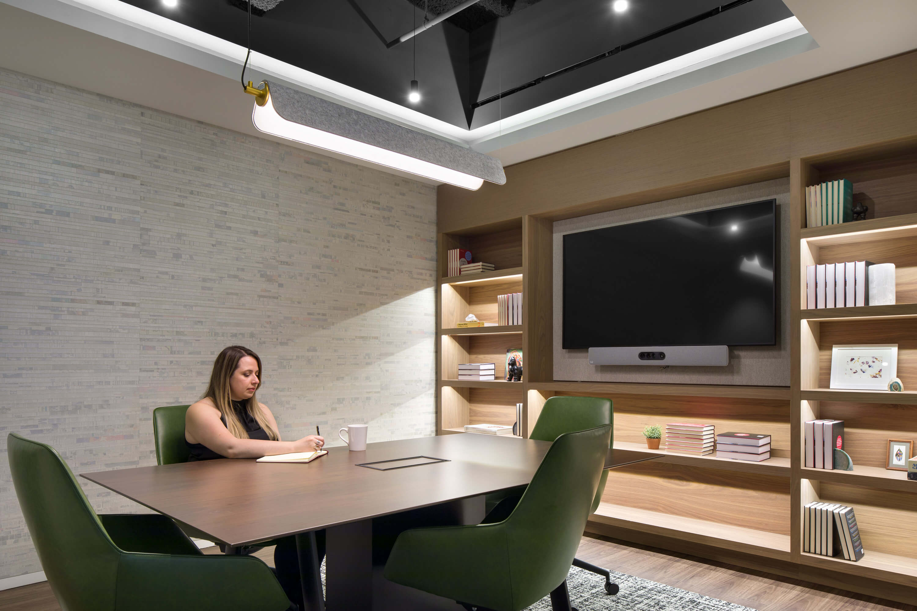 Luxxbox Dasch Lighting perfect fit for boardrooms