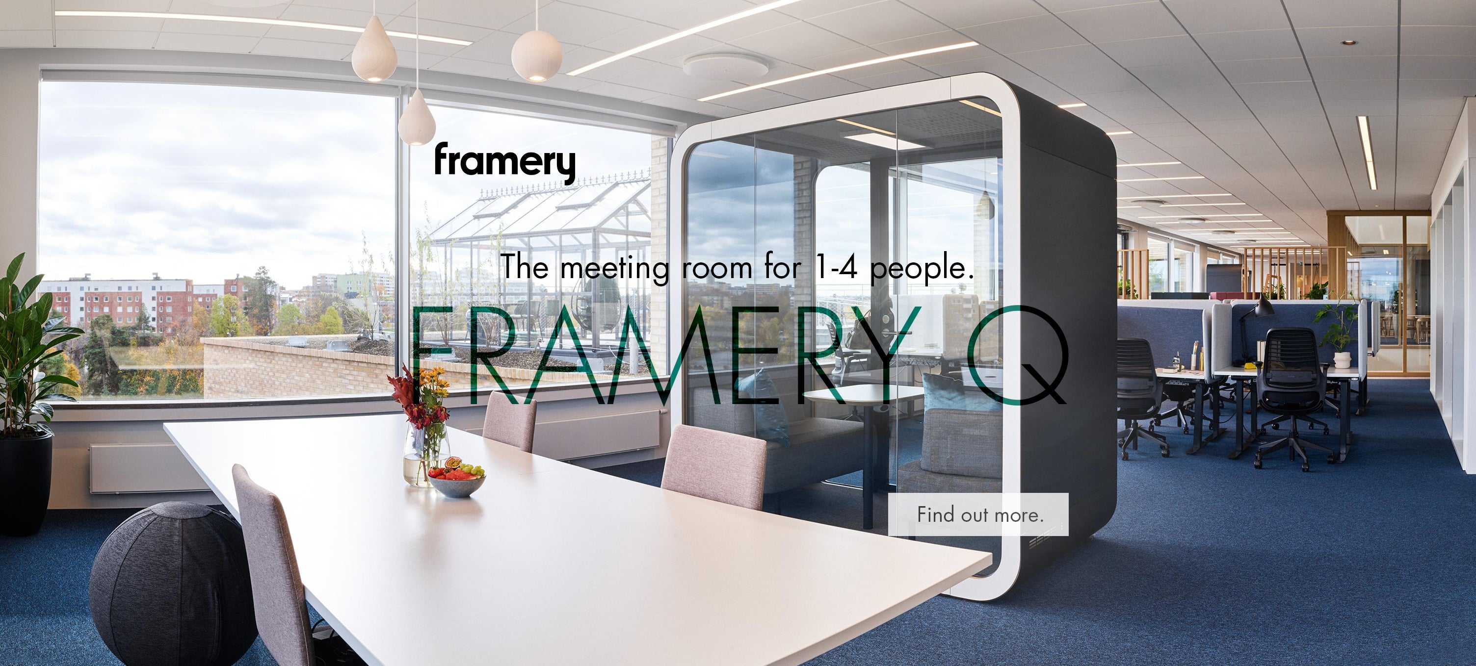Framery Q acoustic meeting pod