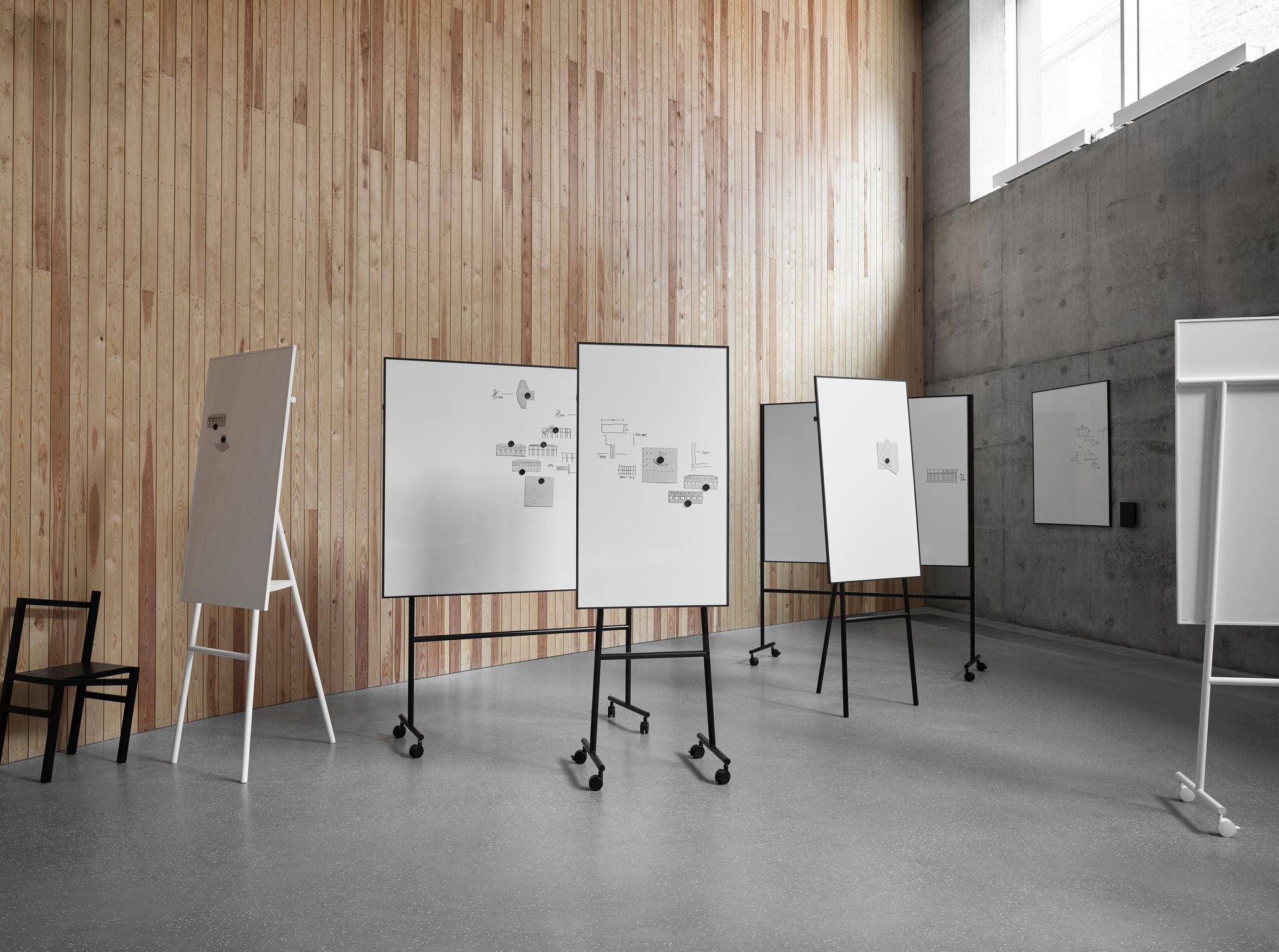 Lintex ONE Mobile Double Sided Whiteboard