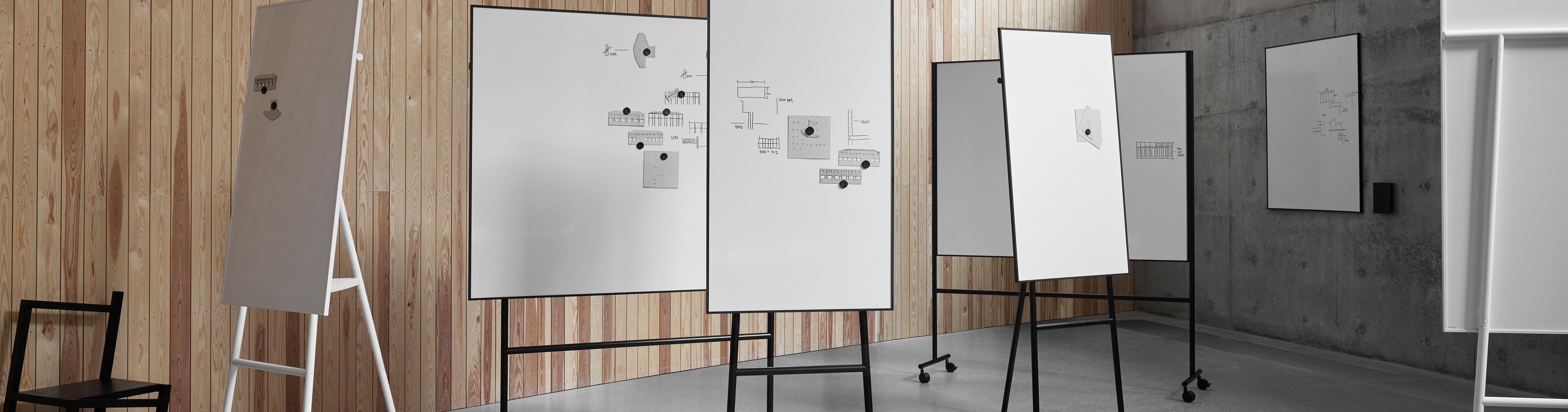 Lintex ONE Mobile Double Sided Whiteboard