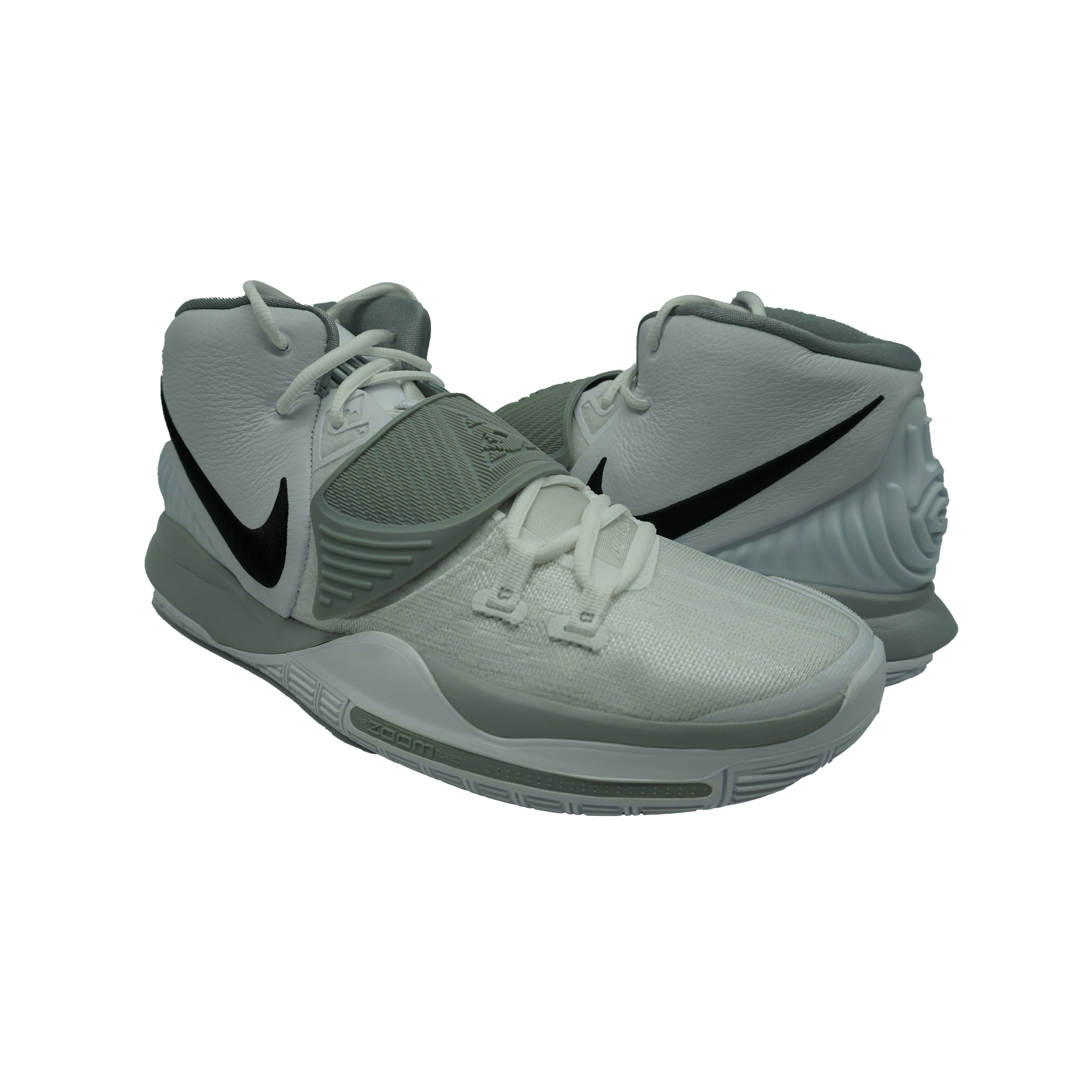 Nike Men's Kyrie 6 TB Promo Basketball Shoes White Gray – The Uber Shop  Retail Store