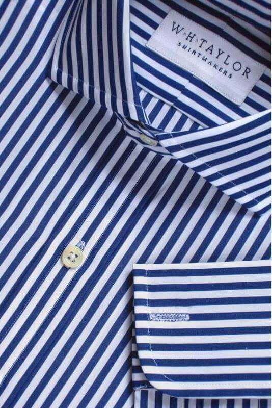 Striped Formal Shirts | Bespoke Dress Shirts | whtshirtmakers.com