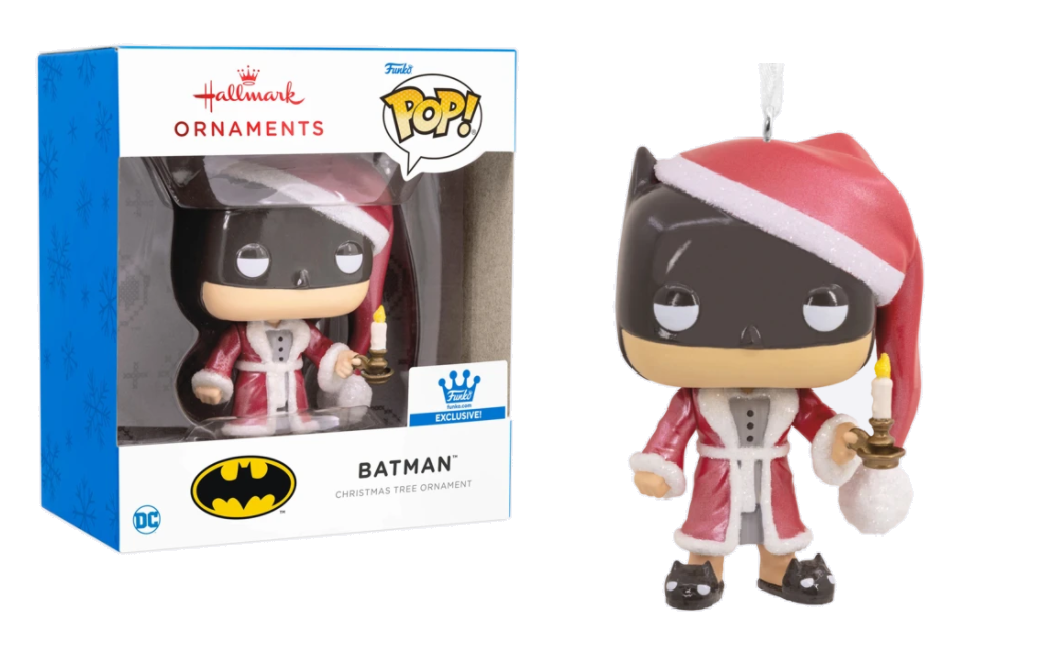 Funko Pop! DC Batman Red & White Christmas Ornament – Arcane Collectables