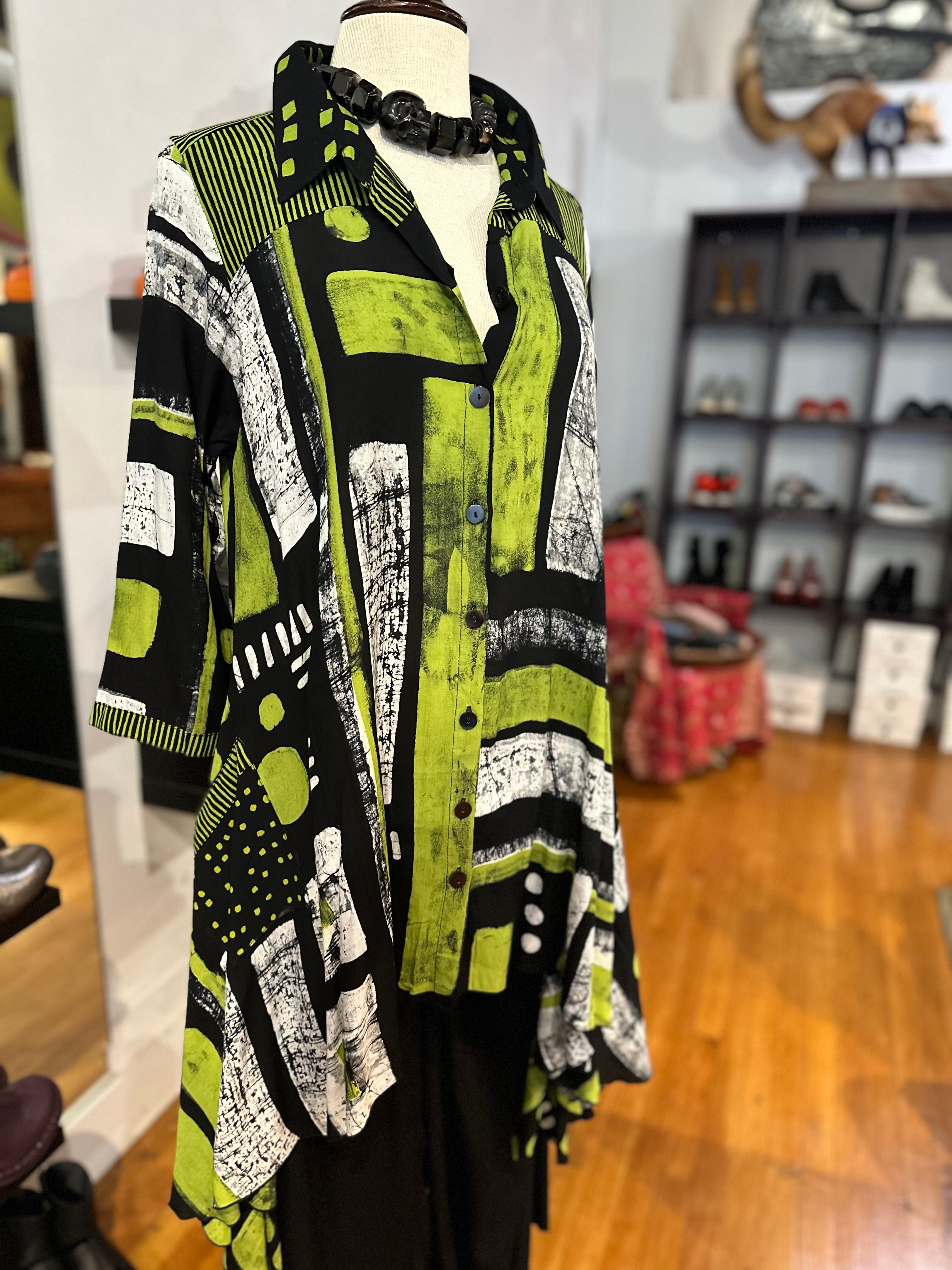 Iguana - Meefah Tunic Green
