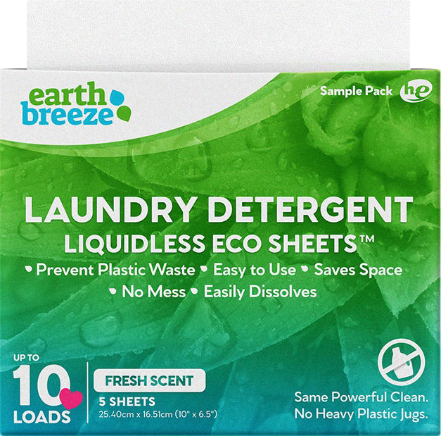 Earth Breeze Offers Eco-Friendly Laundry Detergent