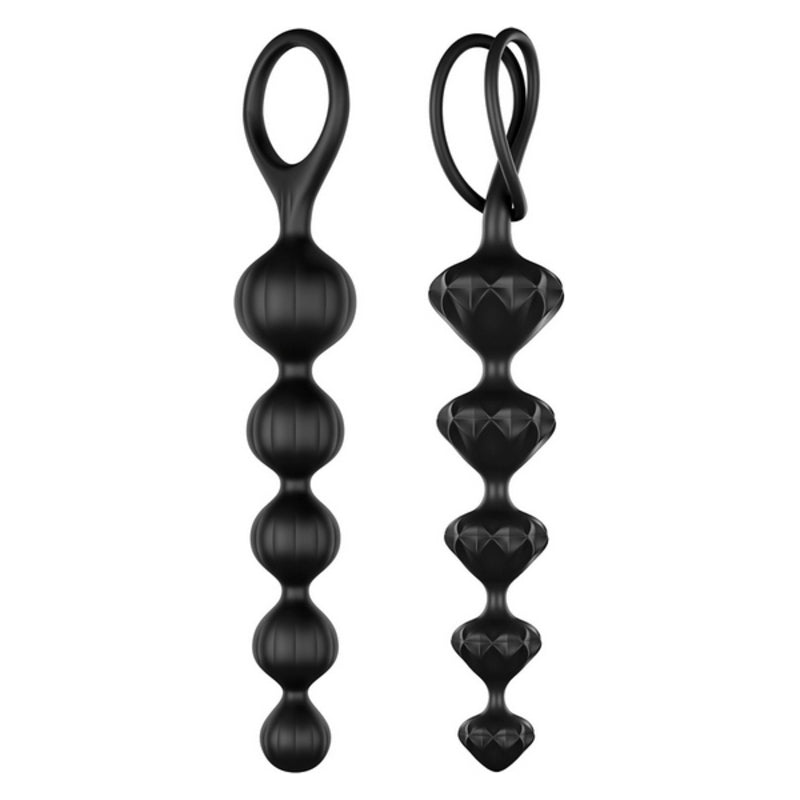 Anal beads satisfyer 2 pcs noir silicone. Meilleure boutique de sexshop en France , Belgique, Suisse, Allemagne.