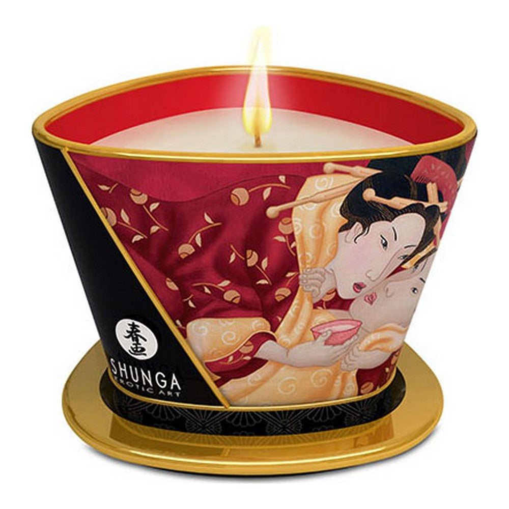 Bougie de massage shunga fraise 170 ml. Meilleure boutique de sexshop en France , Belgique, Suisse, Allemagne.