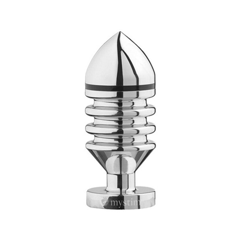 Hector helix butt plug s mystim aluminium argente 10 cm. Meilleure boutique de sexshop en France , Belgique, Suisse, Allemagne.