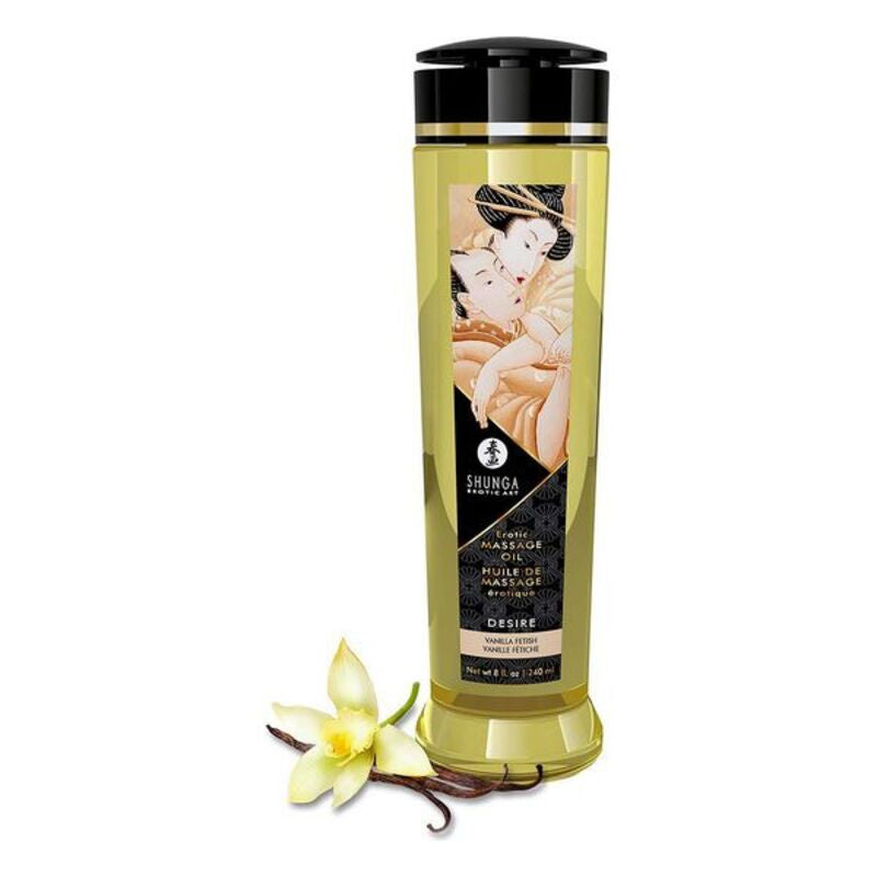 Huile de massage erotique shunga desire vanille 240 ml. Meilleure boutique de sexshop en France , Belgique, Suisse, Allemagne.