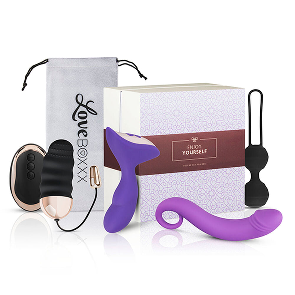 Kit plaisir loveboxxx solo box femme. Meilleure boutique de sexshop en France , Belgique, Suisse, Allemagne.