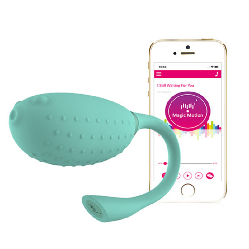 Oeuf vibromasseur magic motion fugu turquoise. Meilleure boutique de sexshop en France , Belgique, Suisse, Allemagne.