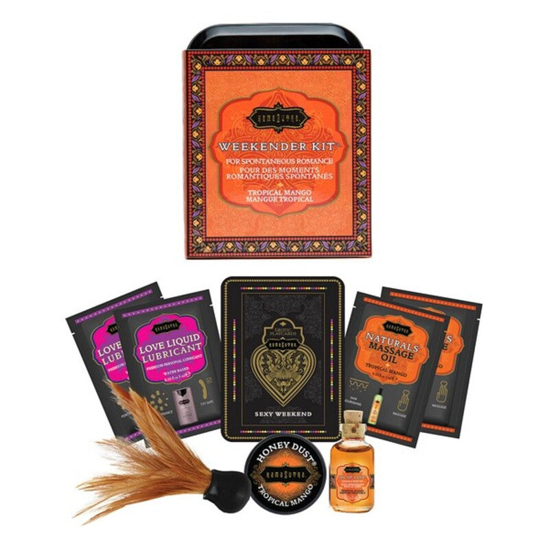 Pleasure kit weekender tropical mango kama sutra. Meilleure boutique de sexshop en France , Belgique, Suisse, Allemagne.