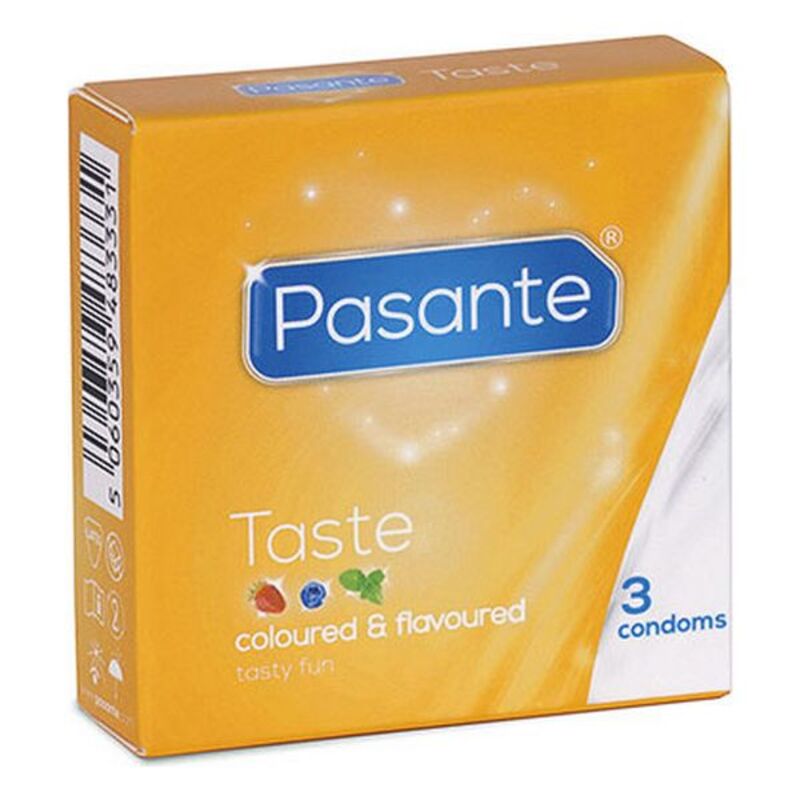 Preservatifs pasante gout 19 cm 3 pcs. Meilleure boutique de sexshop en France , Belgique, Suisse, Allemagne.