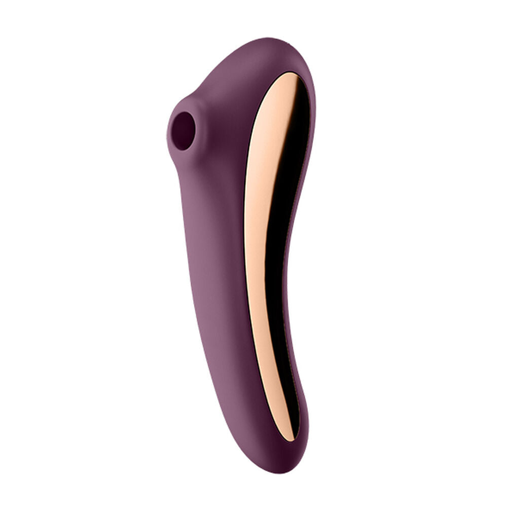 Stimulateur de clitoris a succion satisfyer dual kiss vibromasseur a impulsion dair inserable wine red. Meilleure boutique de sexshop en France , Belgique, Suisse, Allemagne.