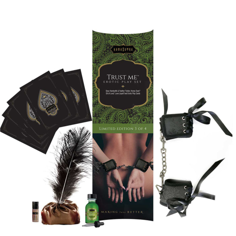 Trust me pleasure kit kama sutra 09512 5 pcs. Meilleure boutique de sexshop en France , Belgique, Suisse, Allemagne.