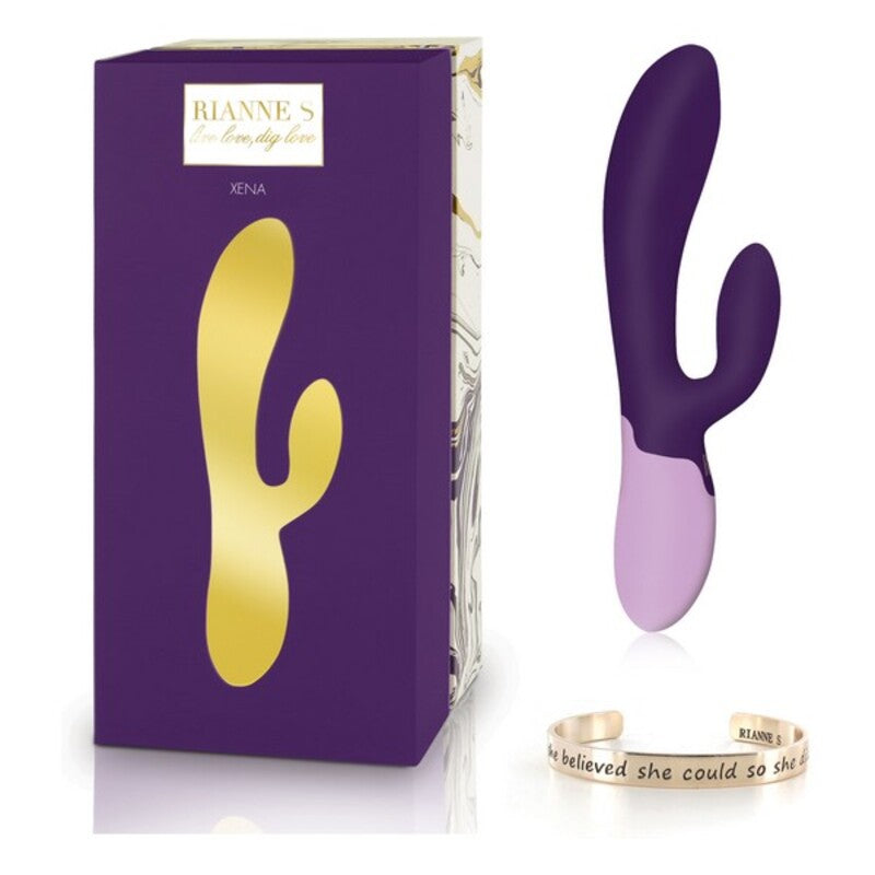 Vibromasseur double stimulation rianne s essentials xena rabbit violet lilas. Meilleure boutique de sexshop en France , Belgique, Suisse, Allemagne.