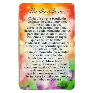 Un Dia a la Vez Prayer Card – Shop Cabrini