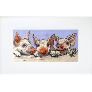 'Piggy in the Middle' Limited Edition Print