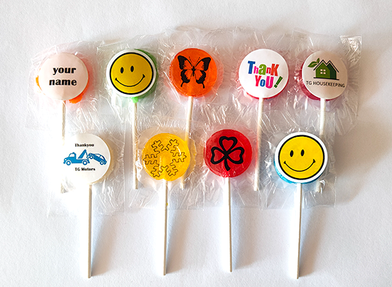 Branded Lollipops