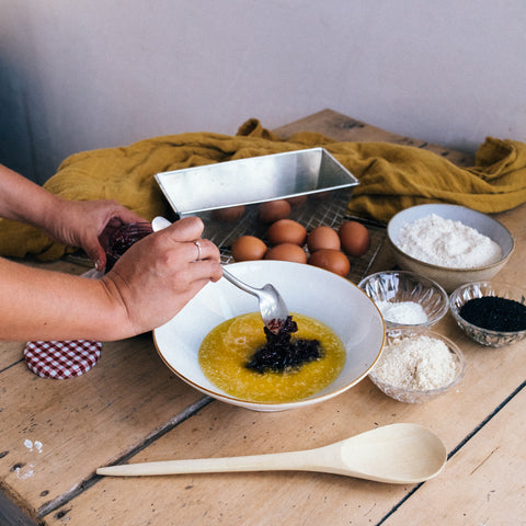 Récolte - Ajoutez-y la farine et la confiture Cerise