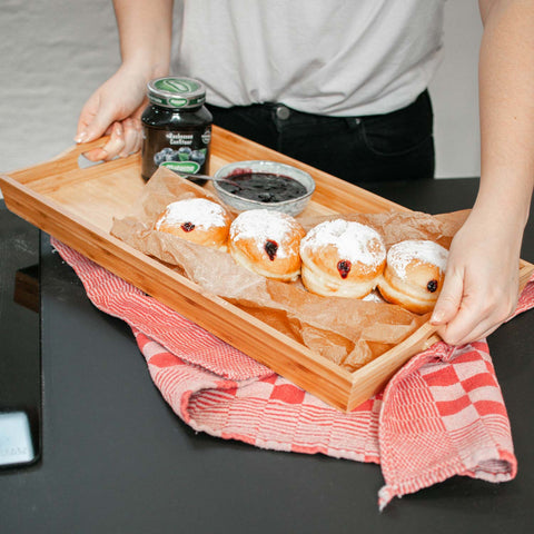 Dégustez ces beignets fourré à la confiture de myrtilles