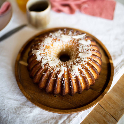 Cake à la coco et confiture Nostalgie fraise