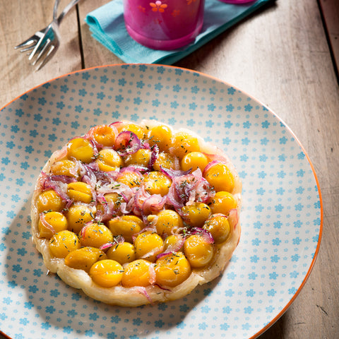 Tarte tatin aux mirabelles