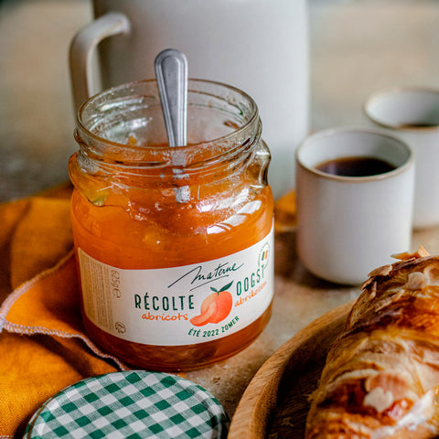 Croissant fourré à la ricotta et confiture d’abricots Récolte