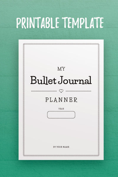 Bullet Journal Planner Canva Templates (1401445)