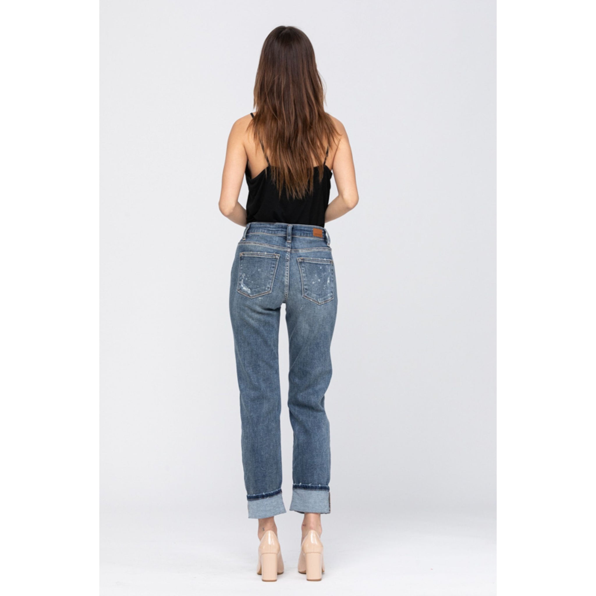 Judy Blue Bleach Boyfriend Jeans - Style 82363 - Truly Simple Boutique