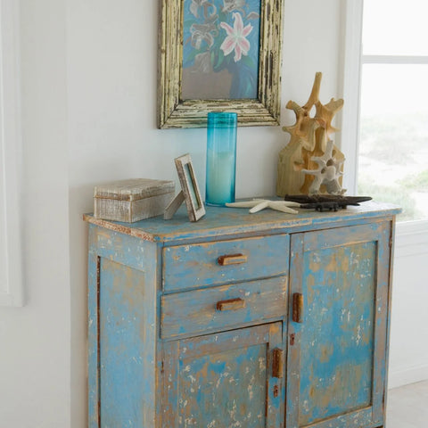 distressed-furniture-showcased-in-a-drawer