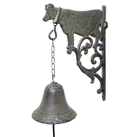 Cow Iron Doorbell - Sweet Pea Interiors