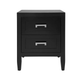 Small-Size-Bedside-Table-In-Black-Colour - sweet pea interiors