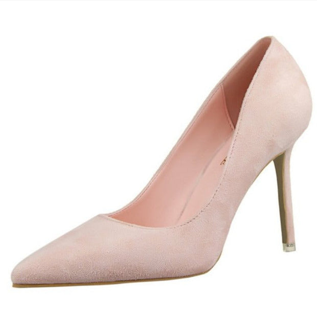 Women pointed toe heels high heel dress pumps shoes