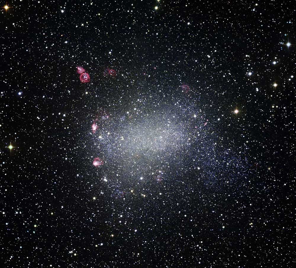 Zwerggalaxie NGC 6822, IC 4895
