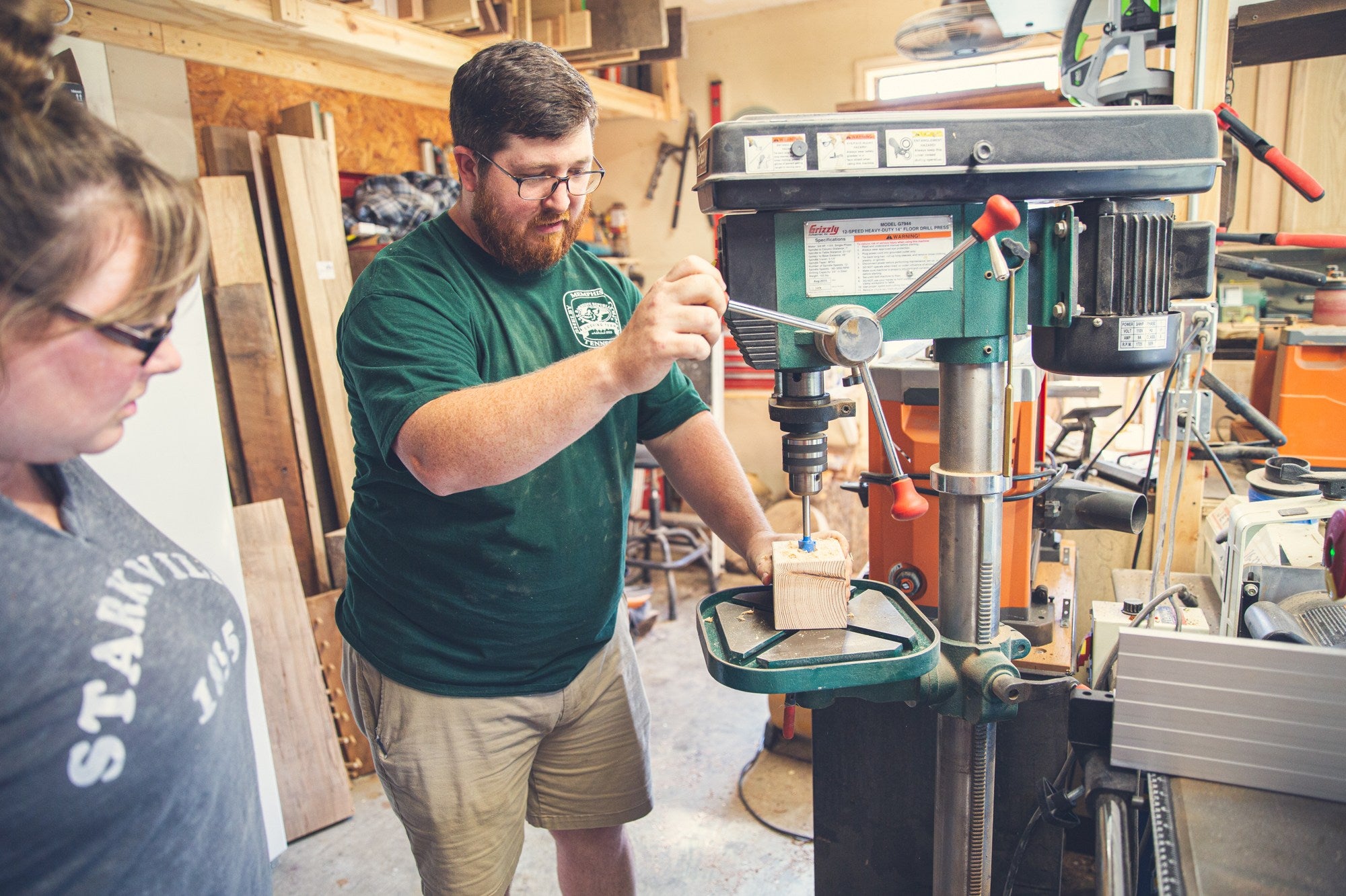 Spicer Brothers Woodworking How To Use a Drill Press with ARCHd