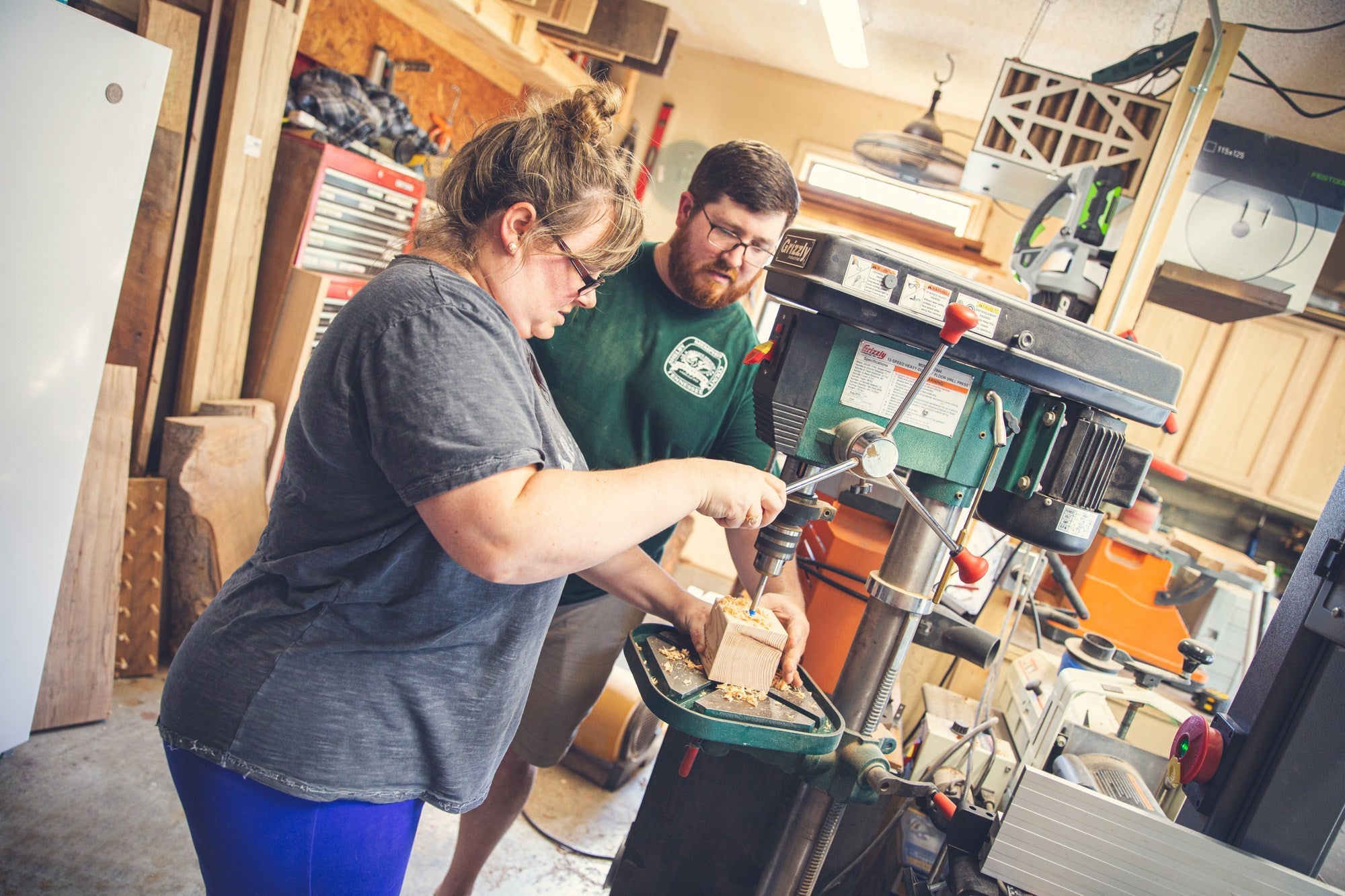 Spicer Brothers Woodworking How To Use a Drill Press with ARCHd