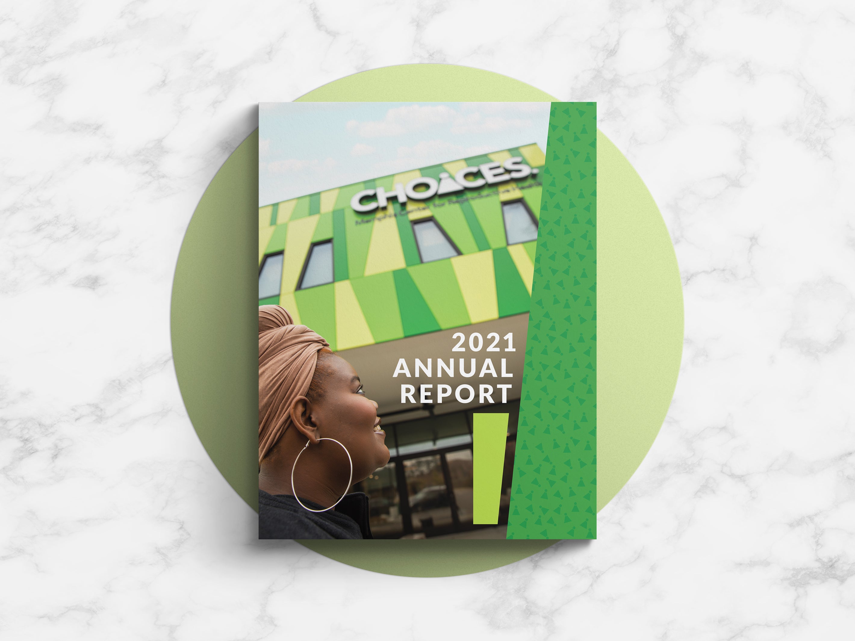 Nonprofit Annual Report Design Cover Mockup