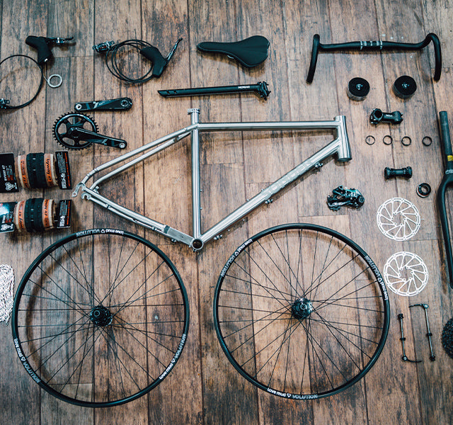 bikes and parts