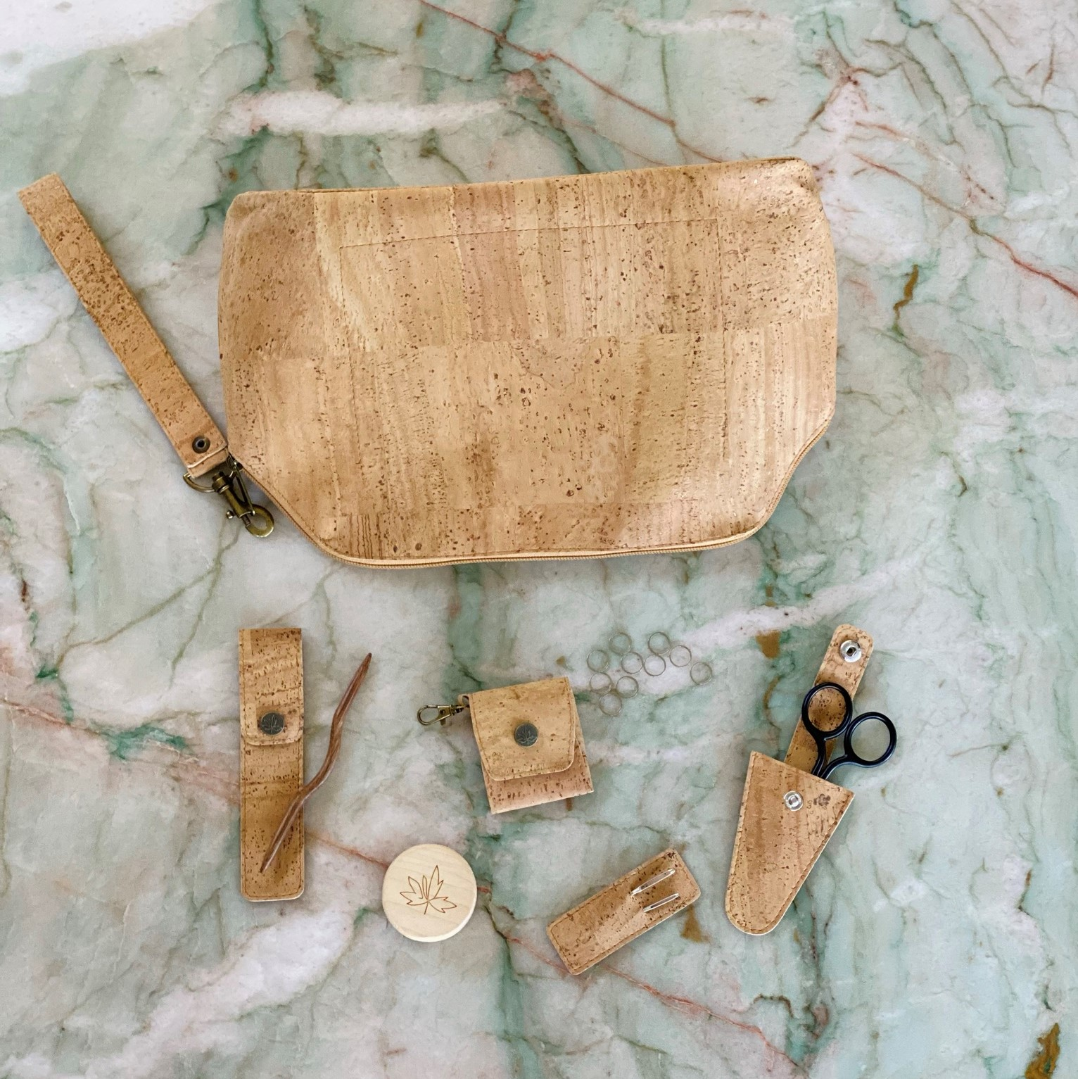 Cork Bag and Cased Tools Bundle – Thread and Maple