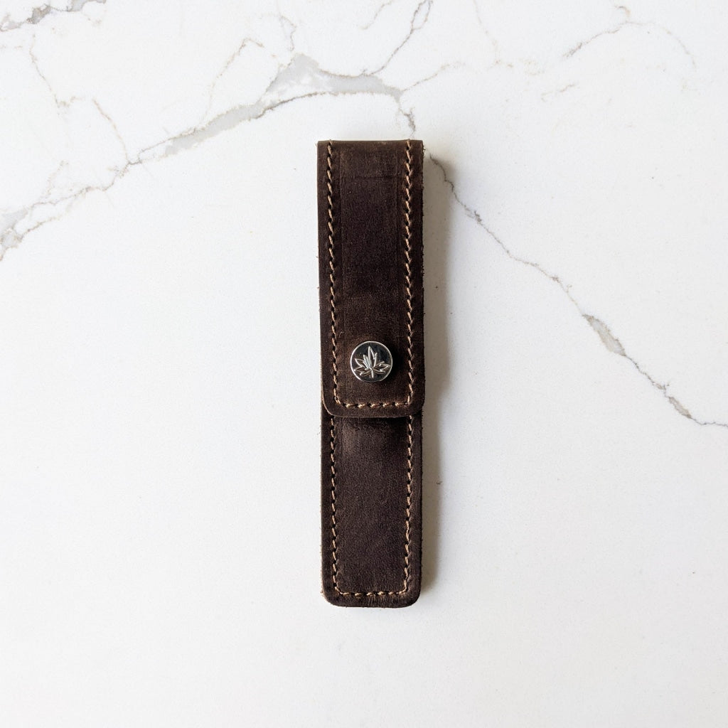 Leather Scissor Sheath – Hoop and Frame