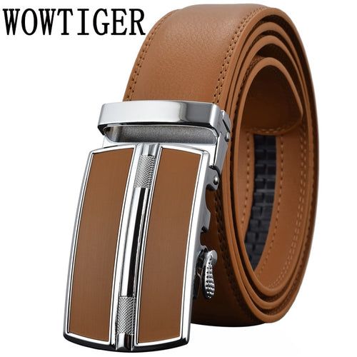 Williampolo Designer Belt For Men Luxury Genuine Leather Belts Famous Brand  Automatic Buckle Rachet Belt #21409-10P - AliExpress