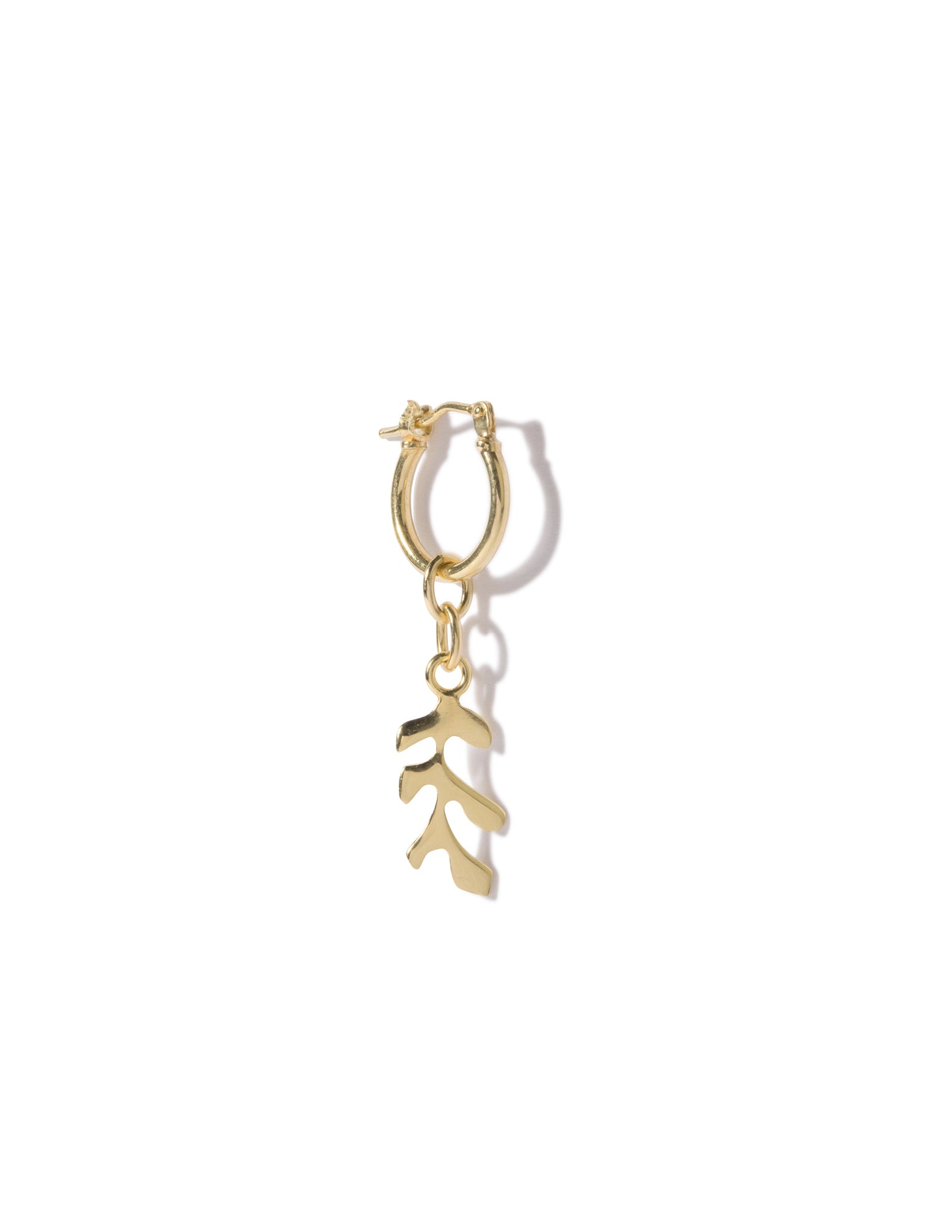 Matisse Leaf Earring Gold Vermeil - Overload Studios