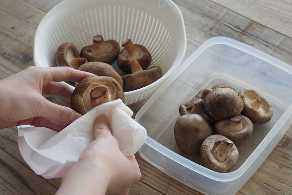 生しいたけに限らず きのこは必ず洗って加熱しましょう 椎茸祭商店 Shiitake Matsuri Shop