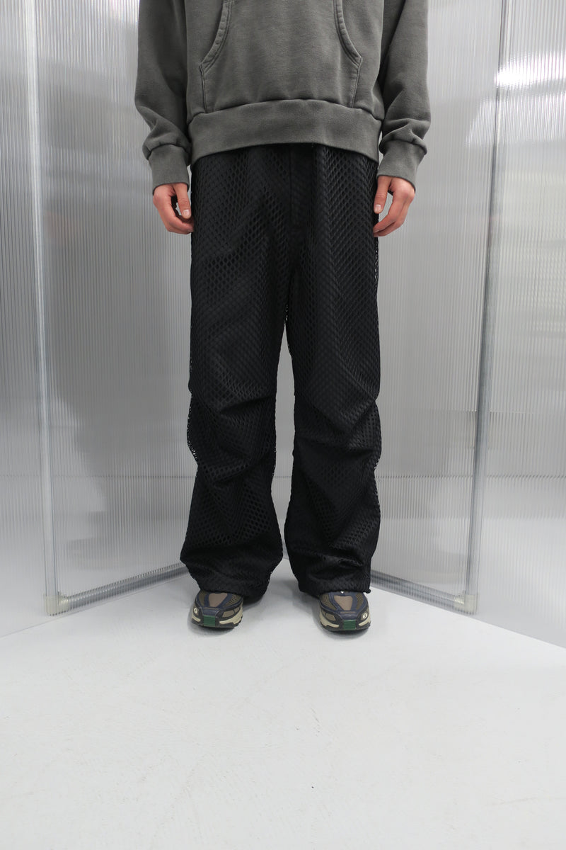 DOUBLE FABRIC GHILLIE PANTS / BLACK - expressroadsideassistance.com