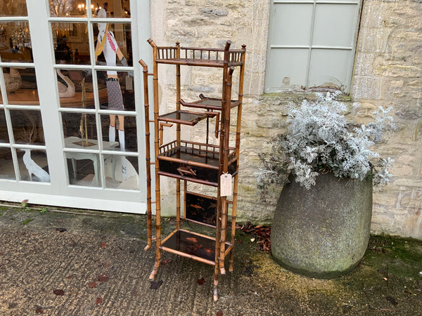 Antique English Metal Faux Bamboo Glass Coffee Table – Burford Antiques