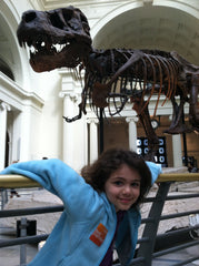Sue (& Angelina) at the Field Museum, Chicago! 