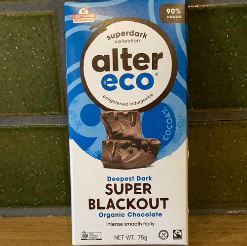 Organic Superdark Chocolate Truffles, 10 count, Alter Eco