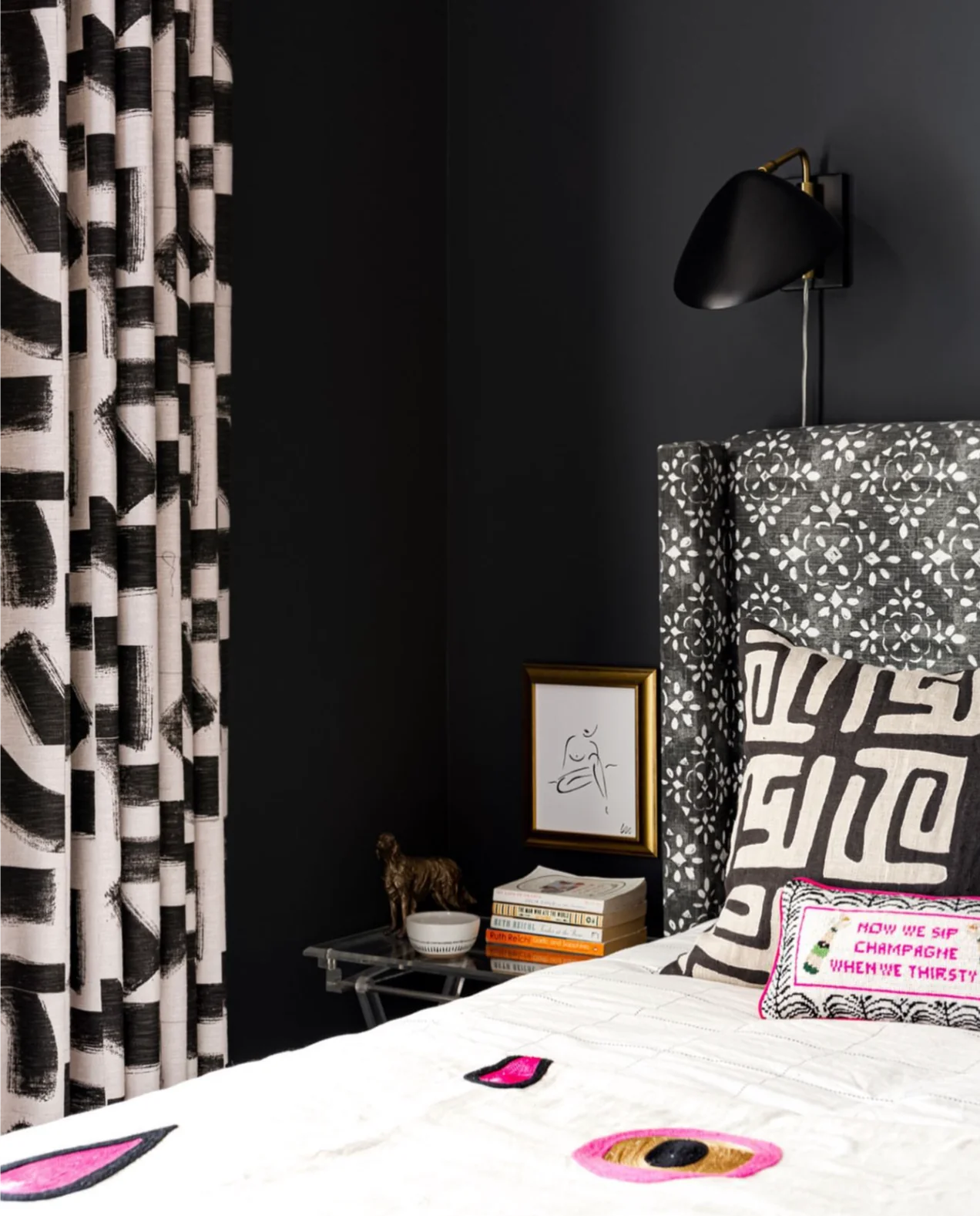 Dark Feminine Bedroom