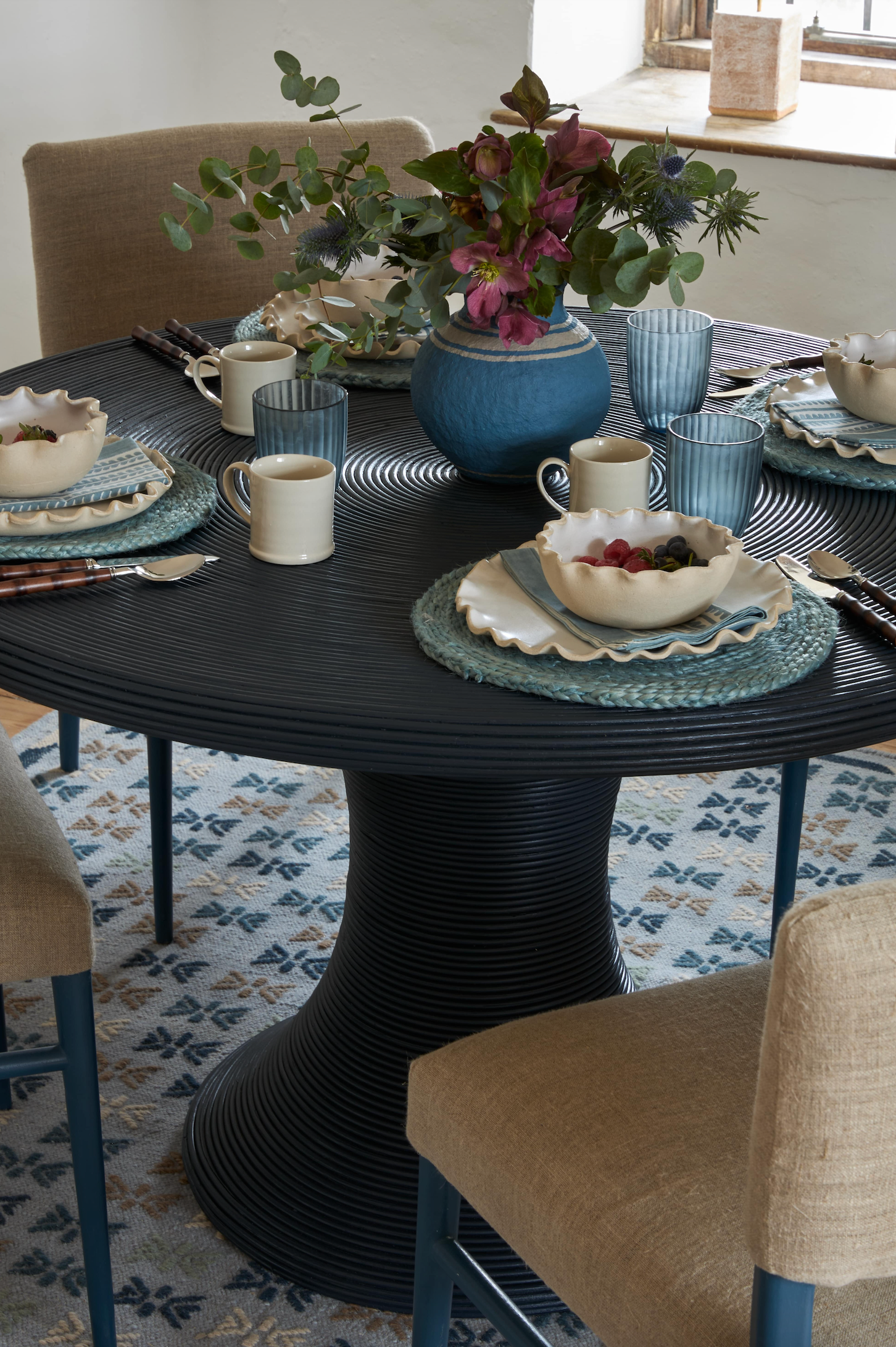 Styling A Round Dining Table